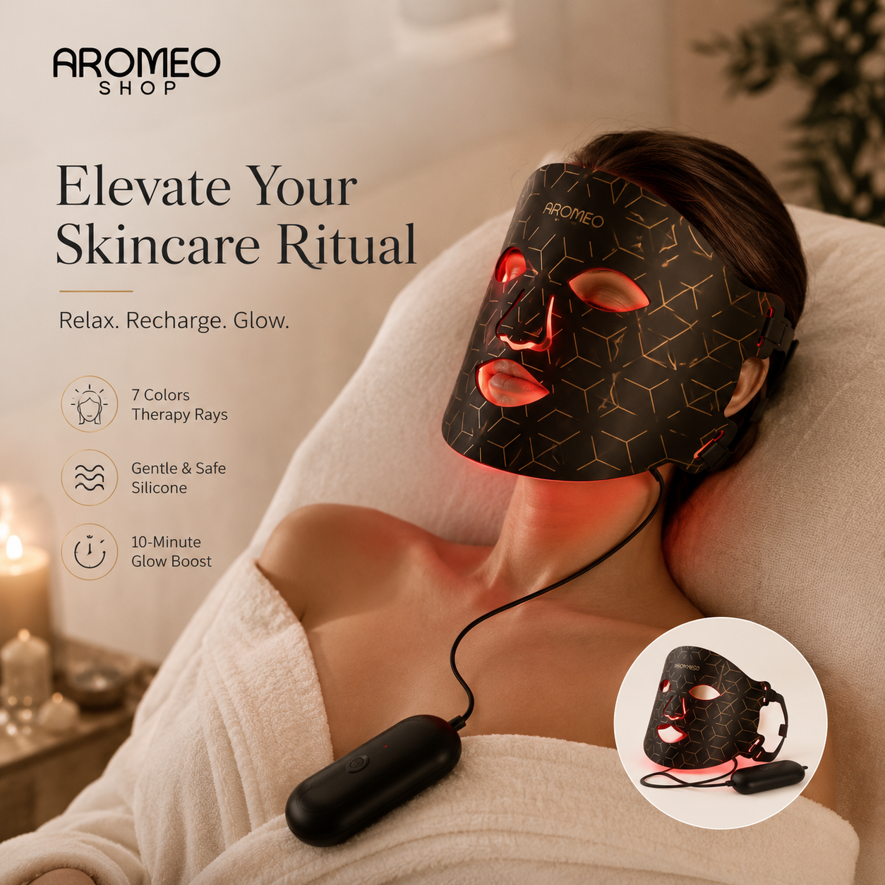 Advanced 7-Color LED Therapy Mask